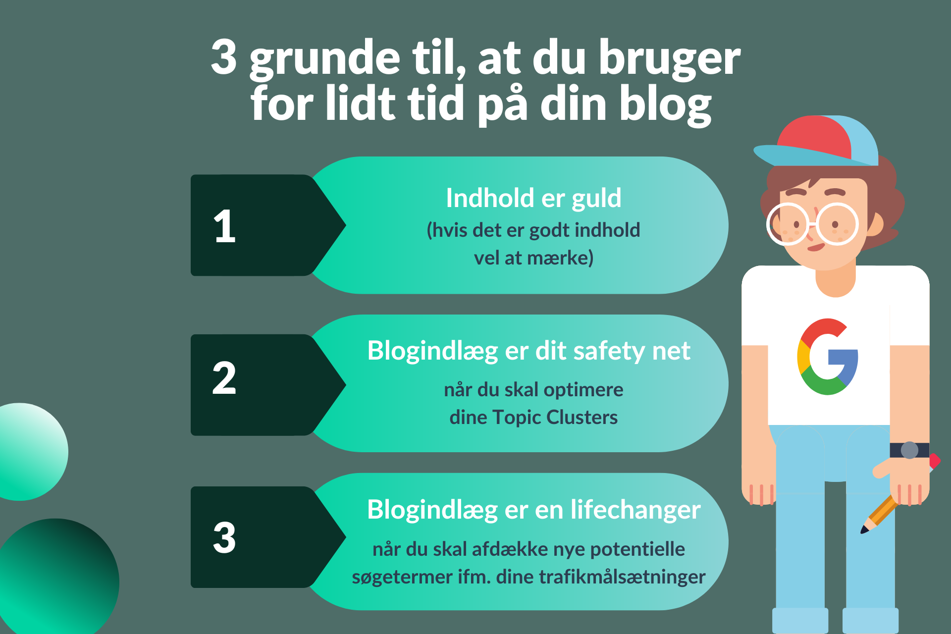 3 grunde til du bruger for lidt tid på din blog